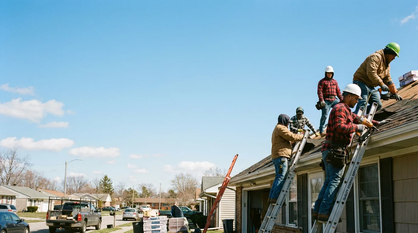 Roofing in Warfield, VA near me